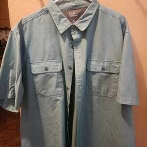 Croft & Barrow Men's Teal Button Down Shirt